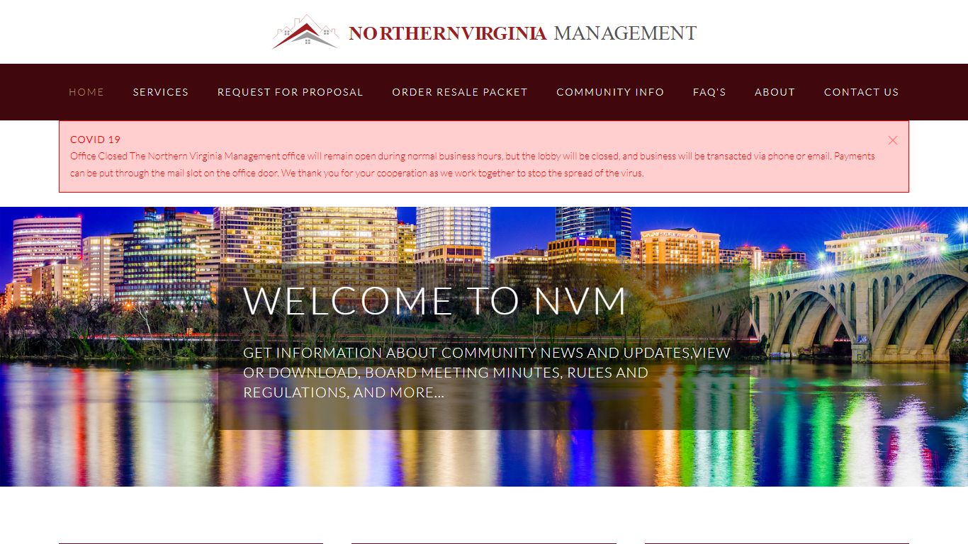 NORTHERN VIRGINIA MANAGEMENT